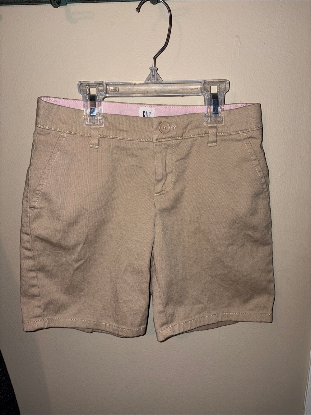 GAP Girls Tan Chino Shorts